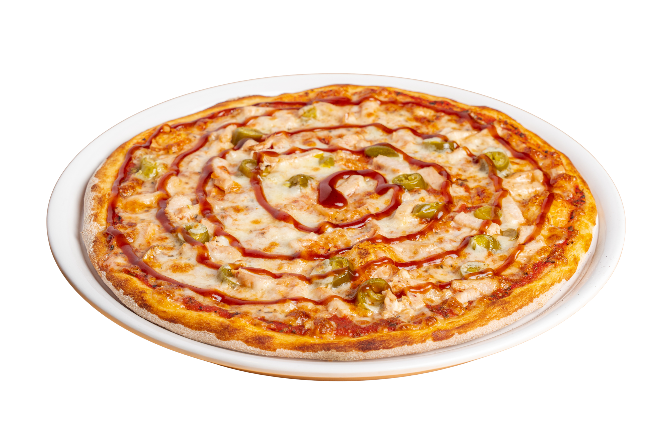 Tavuk Barbekülü Pizza v2